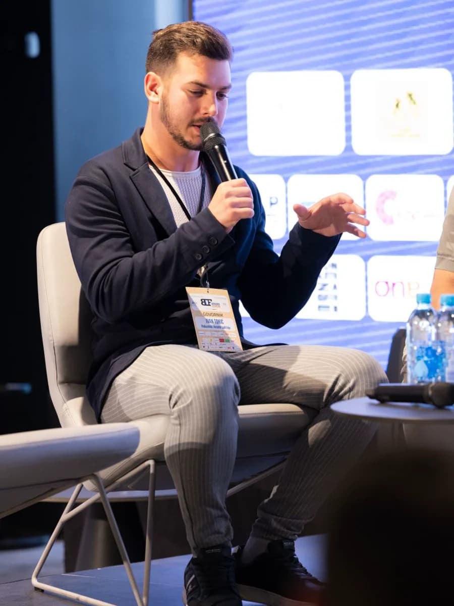 Ivan Tokić kao govornik na Brand Forumu
